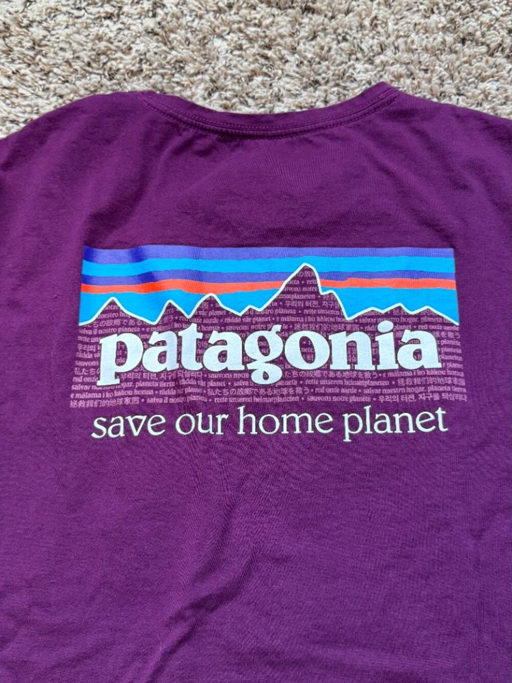Patagonia plum p-6 mission tee - Picture 7 of 7